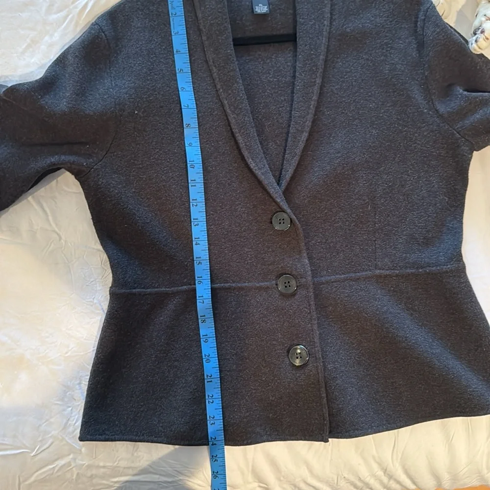 Alfani dark gray knit Blazer Sz XL - Picture 5 of 5